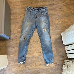 High rise super skinny ankle